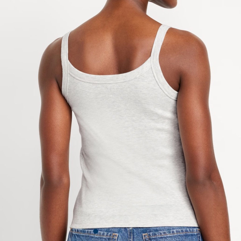 Old Navy Fitted Rib-Knit Tank Top